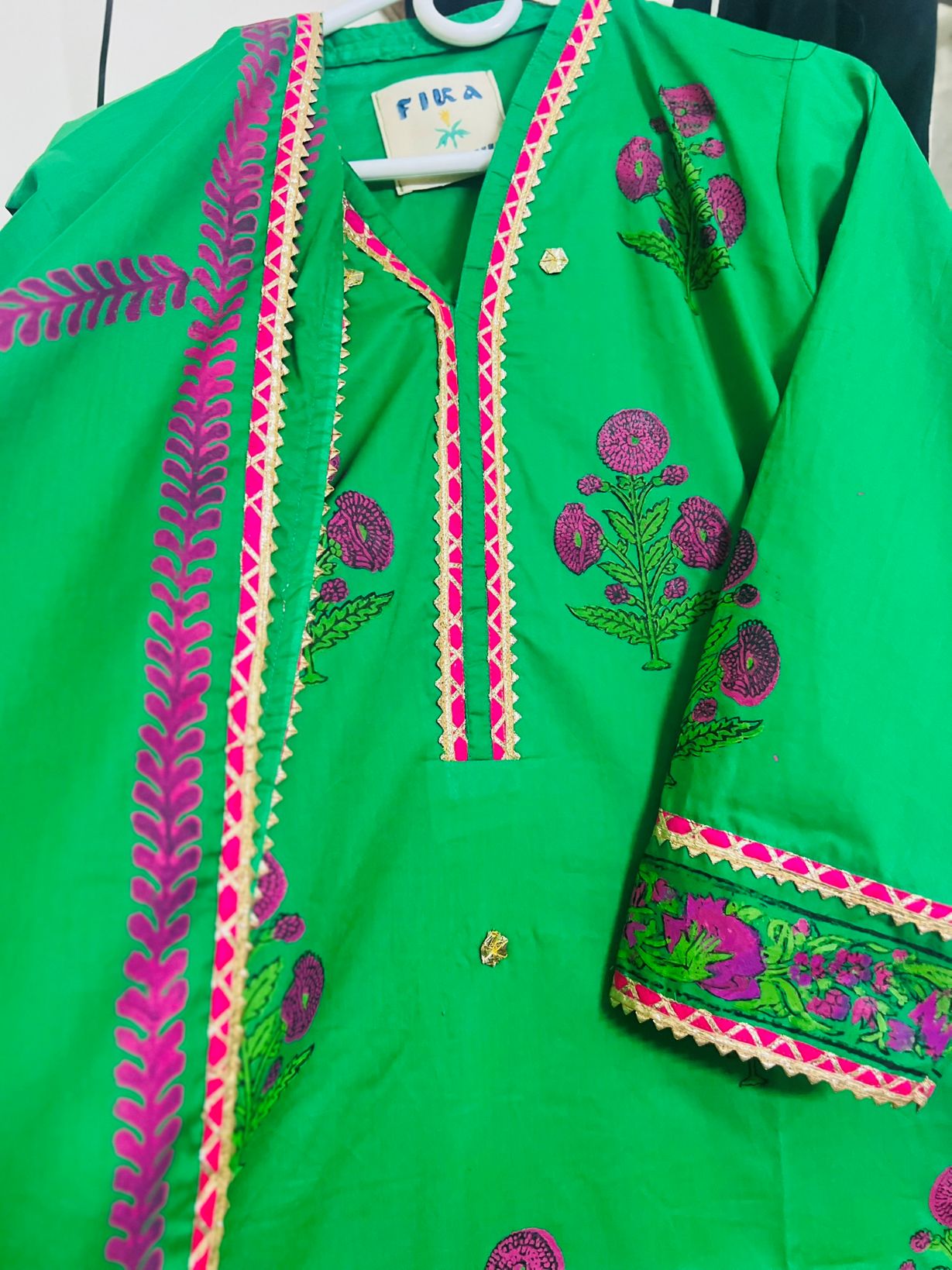 Green Poppy Suit